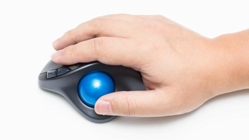 How to Clean a Logitech Trackball Mouse