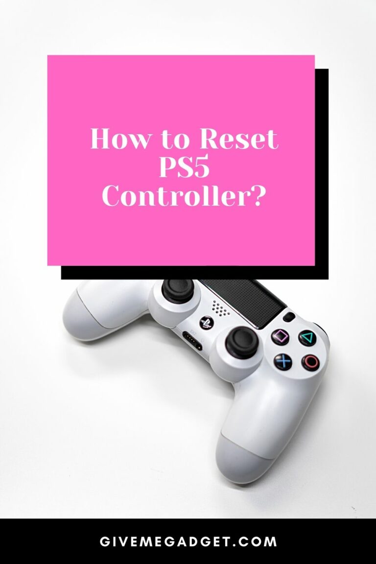 How To Reset A Ps5 Controller 1 Best Step By Step Guide