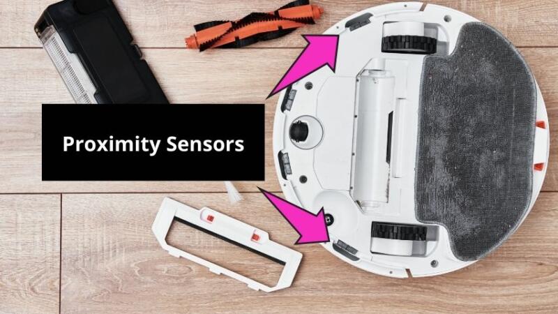 Don't forget to clean the proximity sensors as well  so the Roomba can properly detect walls and furniture in your home