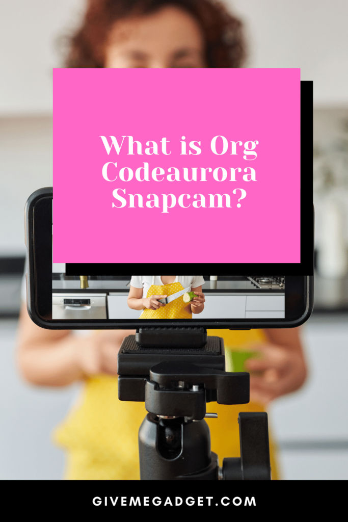 What is Org.Codeaurora Snapcam?
