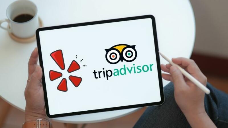 Yelp and Trip Advisor are the 2 apps that Android Auto doesn't support