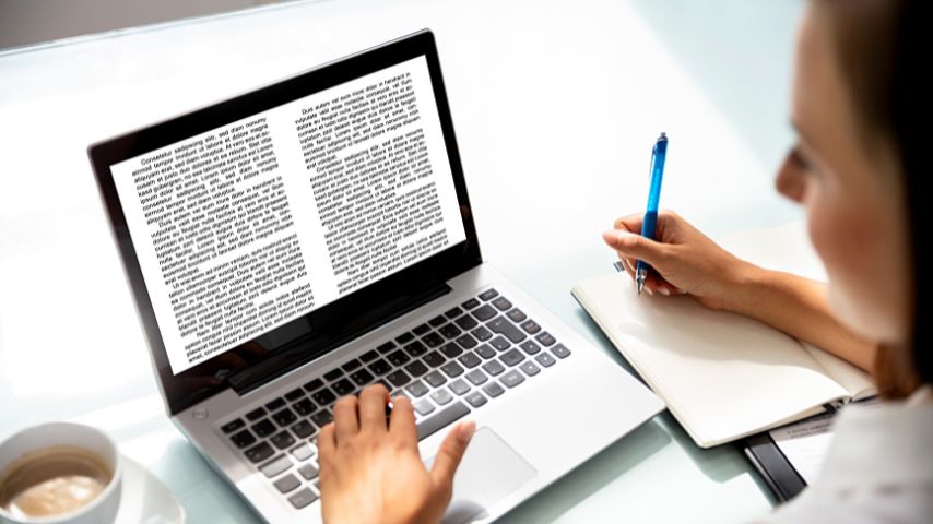 Reading on computer screens and laptops don't resemble the pages of a book that a Kindle can easily replicate