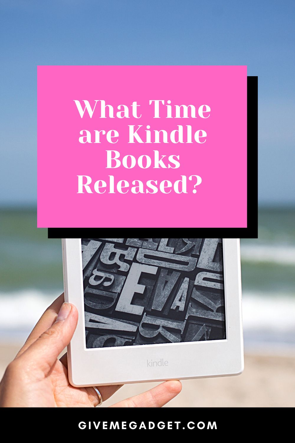 What Time are Kindle Books Released?